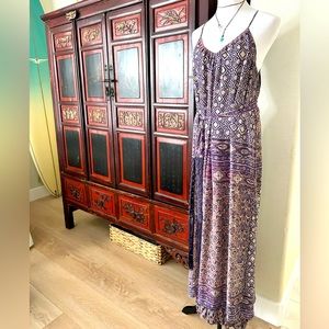 Anthropologie strappy dress, size medium